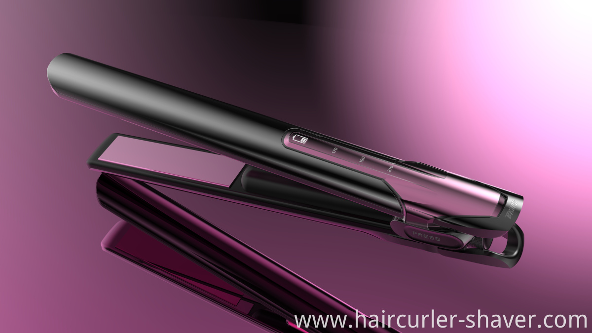 straightener and curler 2 in 1 hair iron